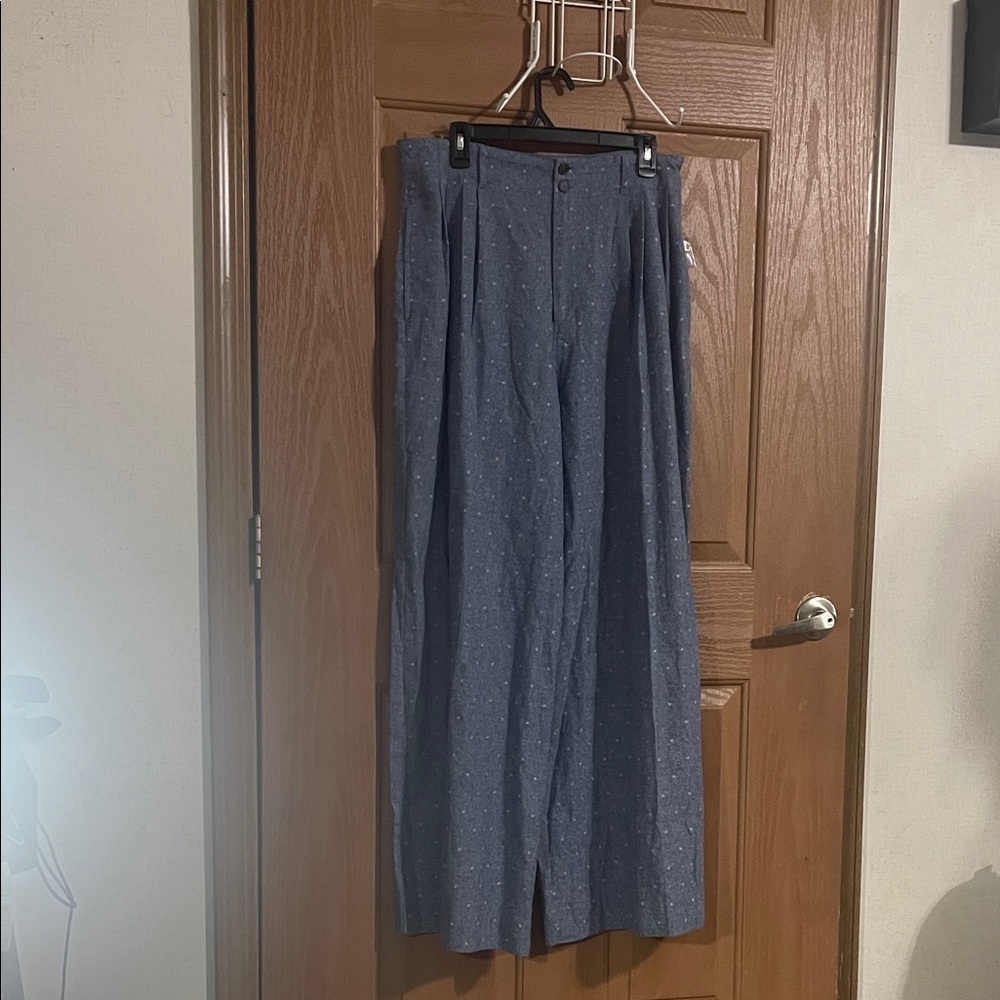 NWT Niagara blue pleated slacks